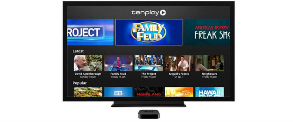 TenPlay is available on Apple TV