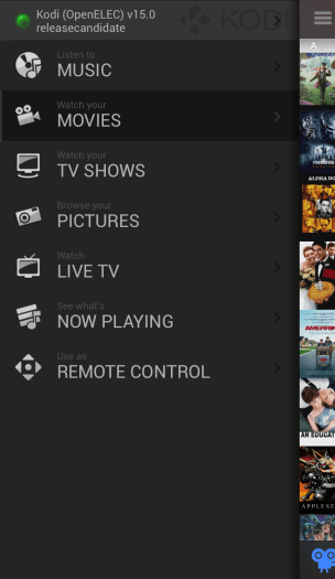 There are several remote control options available for Kodi