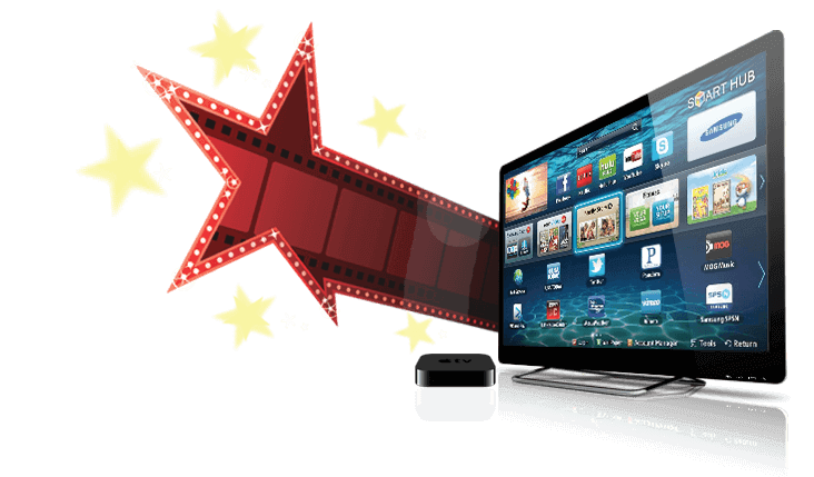 Works on your your smart TV and streaming boxes