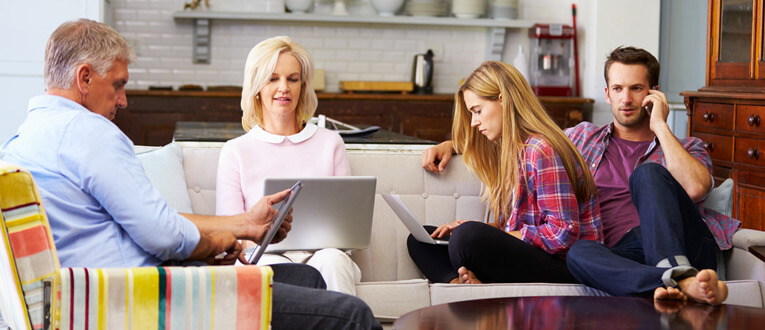 family internet usage