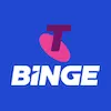 BINGE from Telstra square logo