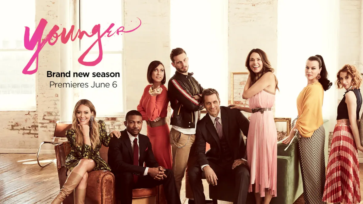 Younger Season 5 cast posing