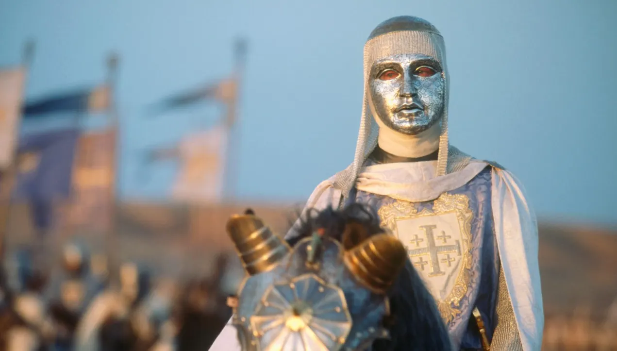 The Leper King rides to meet Saladdin.