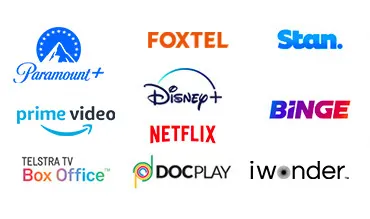 Streaming TV providers logo