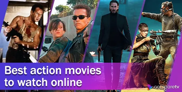 The best action movies to watch online with a free streaming trial