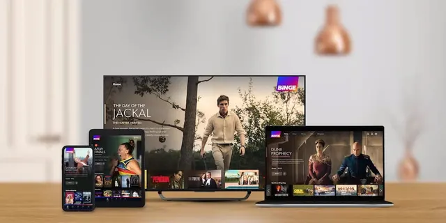 BINGE on devices