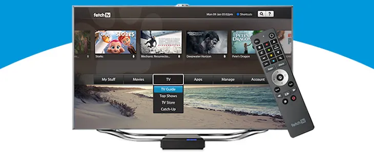Fetch TV box