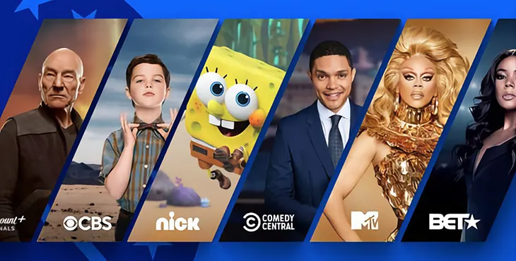 Paramount Plus combines TV and film from a range of top channels