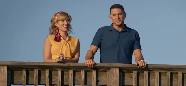 Fly Me to the Moon Scarlett Johansson and Channing Tatum