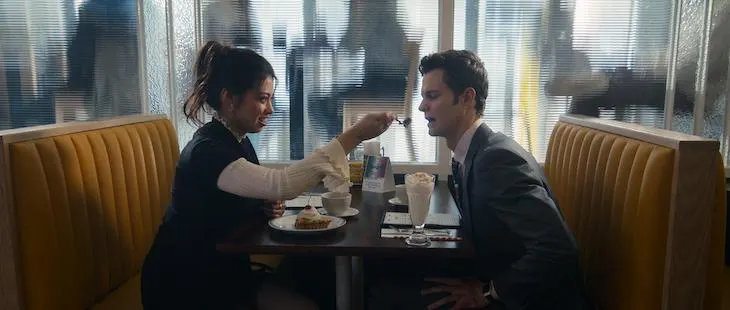 Amber Midthunder and Jack Quaid in Novocaine