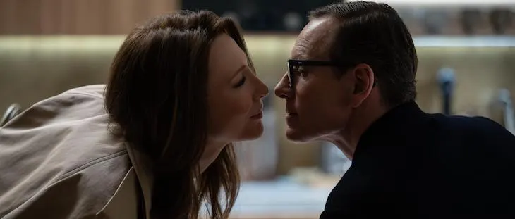 Cate Blanchett and Michael Fassbender in Black Bag (2025)