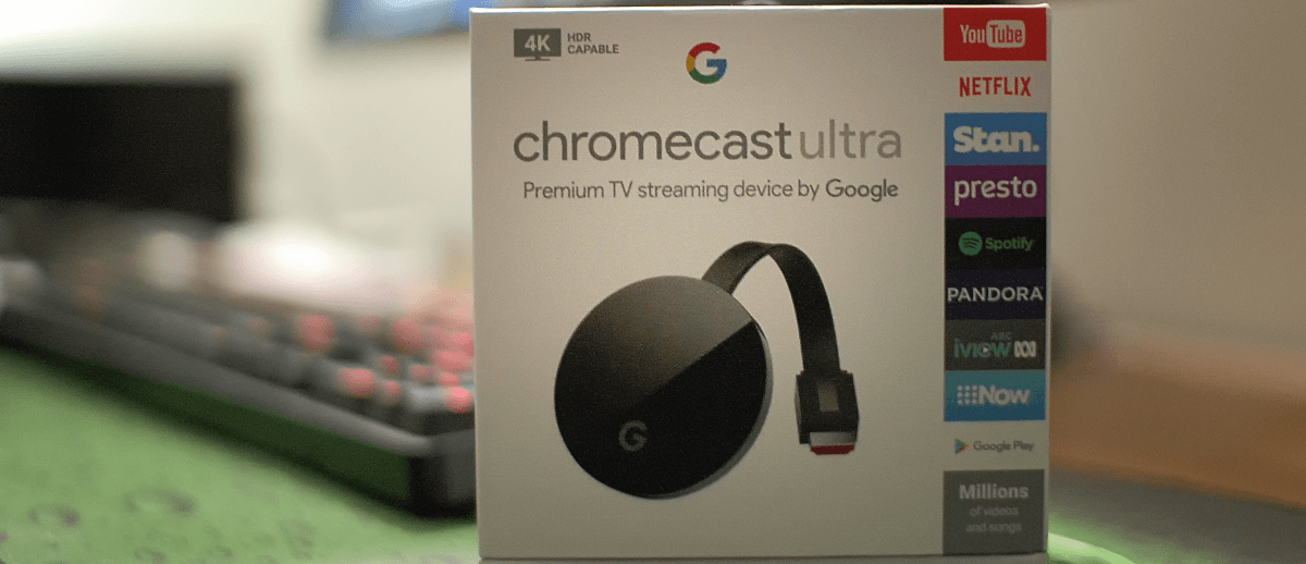 chromecast ultra packshot