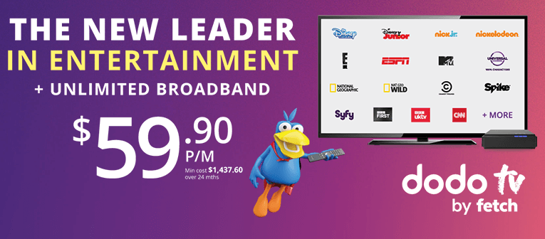 Dodo Fetch TV Bundle